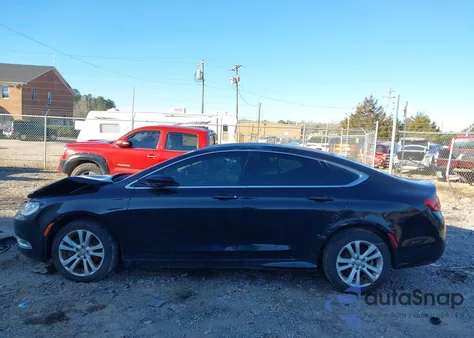 2015 Chrysler 200 Limited z USA, uszkodzony, nr VIN 1C3CCCAB9FN734593